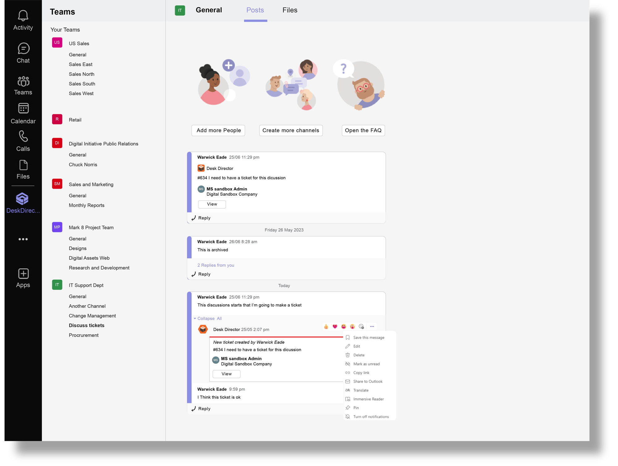 deskdirector-teams-messages