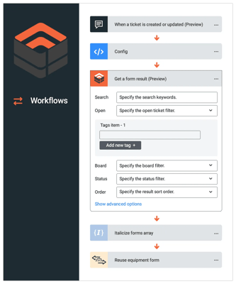 Automate workflows