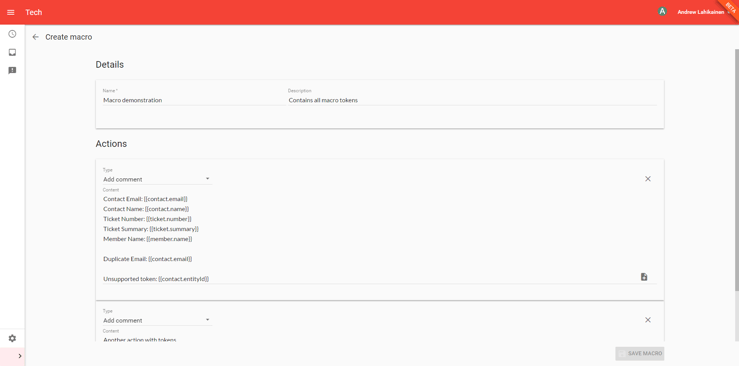 DD Tech - Creating a macro