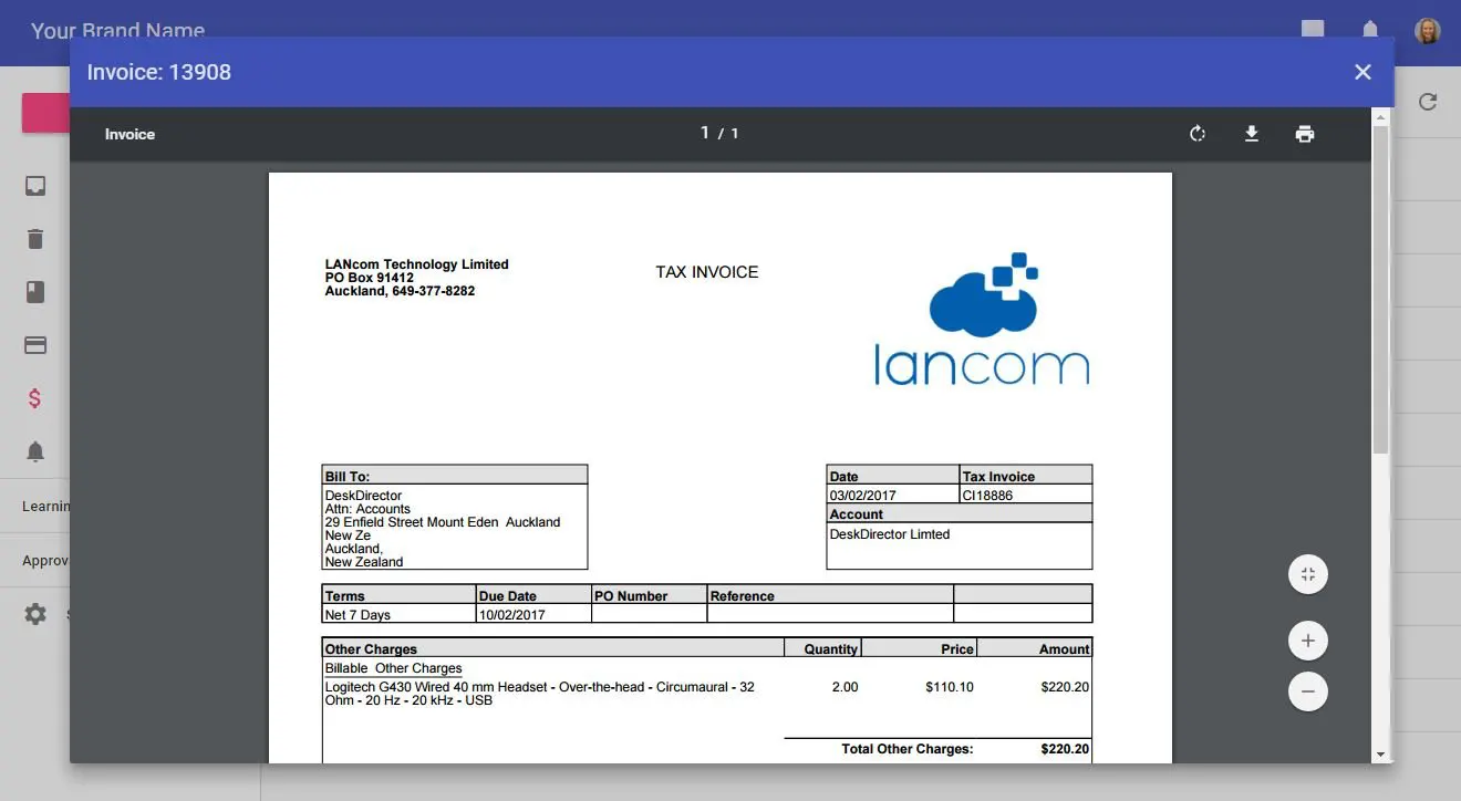 Invoice